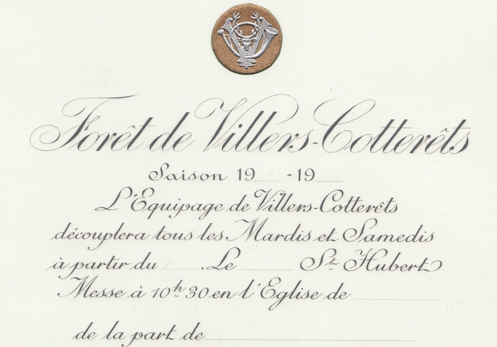 Equipage de Villers Cotterêts - Don de M. A.-P. Baudesson à la Société de Vènerie - 3